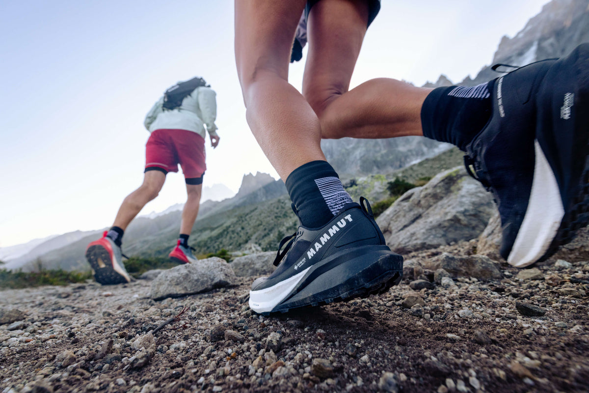 The difference between trail and road running shoes