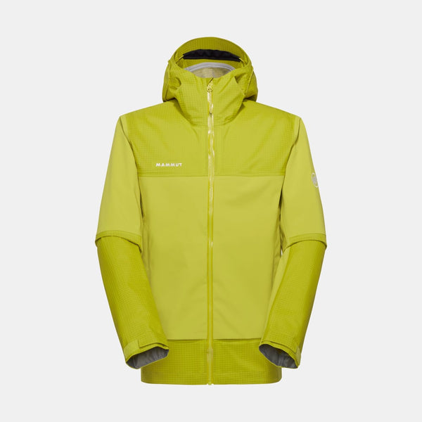 Ducan Guide HS Hooded Jacket Men in acacia, Hardshell Jackets - main product image