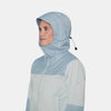 Ducan Guide HS Hooded Jacket Women in silver sage-nebla - detail view 6