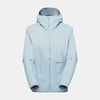 Ducan Light HS Hooded Jacket Women in nebla, Hardshell Jackets - main product image
