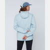 Ducan Light HS Hooded Jacket Women in nebla - detail view 2