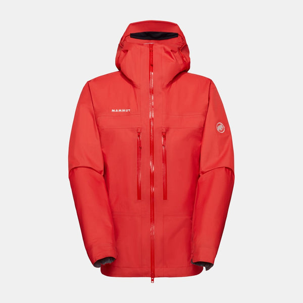 Taiss Light HS Hooded Jacket Men in mammut red, Hardshell Jackets - main product image