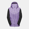 Taiss Light HS Hooded Jacket Women in lavandin-black, Hardshell Jackets - main product image