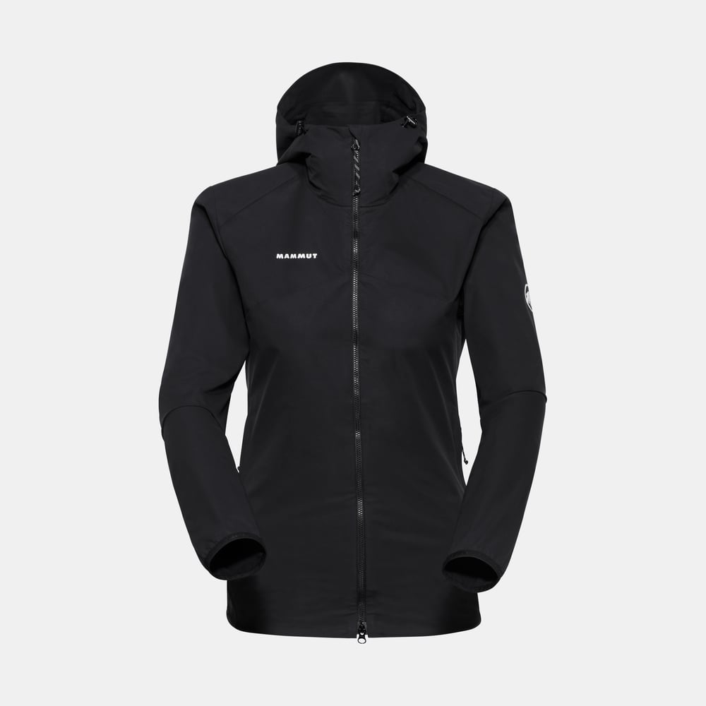 GRANITE SO Hooded Jacket Women in black, Softshell Jackets - main product image