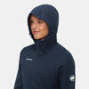 GRANITE SO Hooded Jacket Women in marine - detail view 6