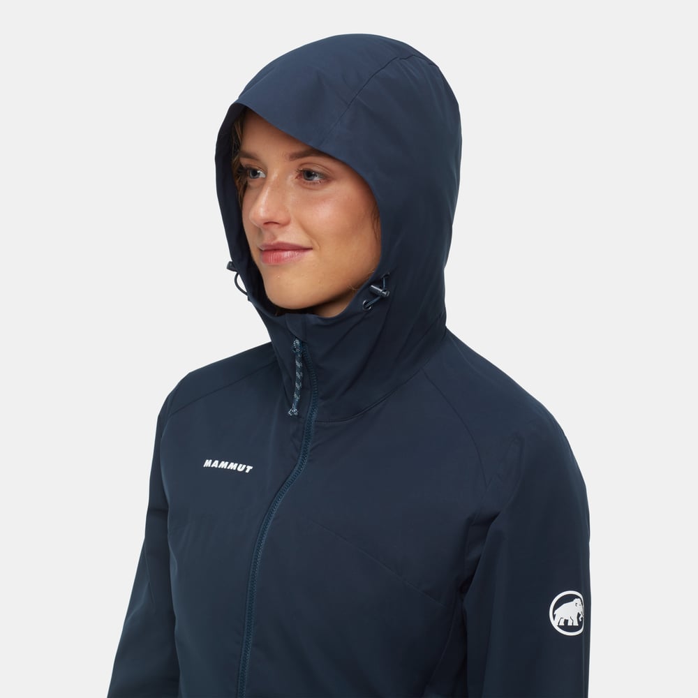 GRANITE SO Hooded Jacket Women in marine - detail view 6