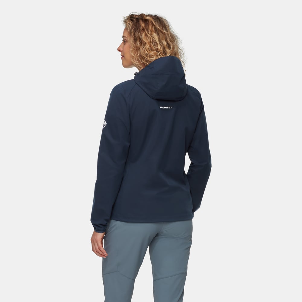 GRANITE SO Hooded Jacket Women in marine - detail view 2