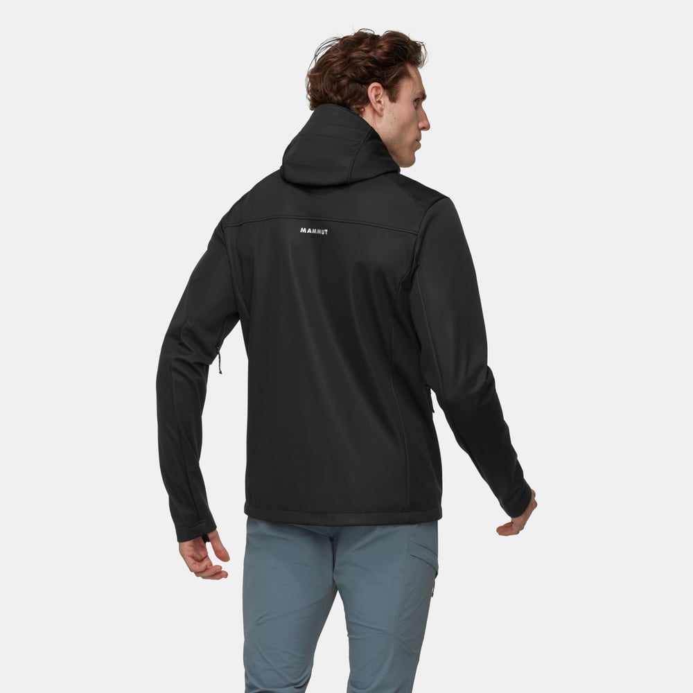 Ultimate VIII SO Hooded Jacket Men in black - detail view 2