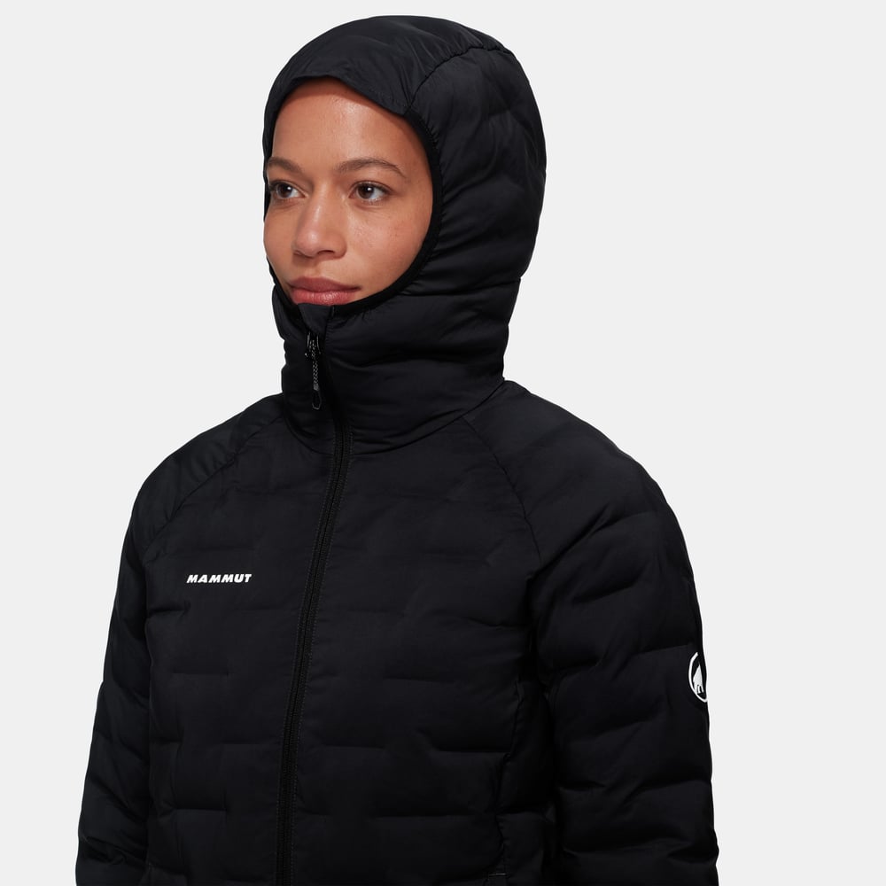 Sender IN Hooded Jacket Women in black - detail view 4