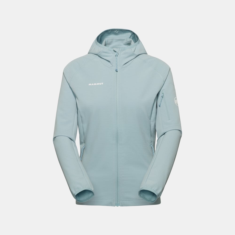 Madris Light ML Hooded Jacket Women in nebla, Midlayer Jackets - main product image