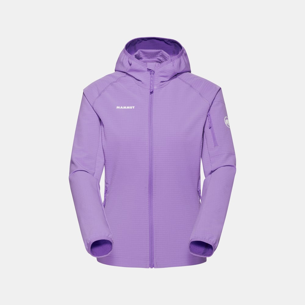 Madris Light ML Hooded Jacket Women in lavandin, Midlayer Jackets - main product image