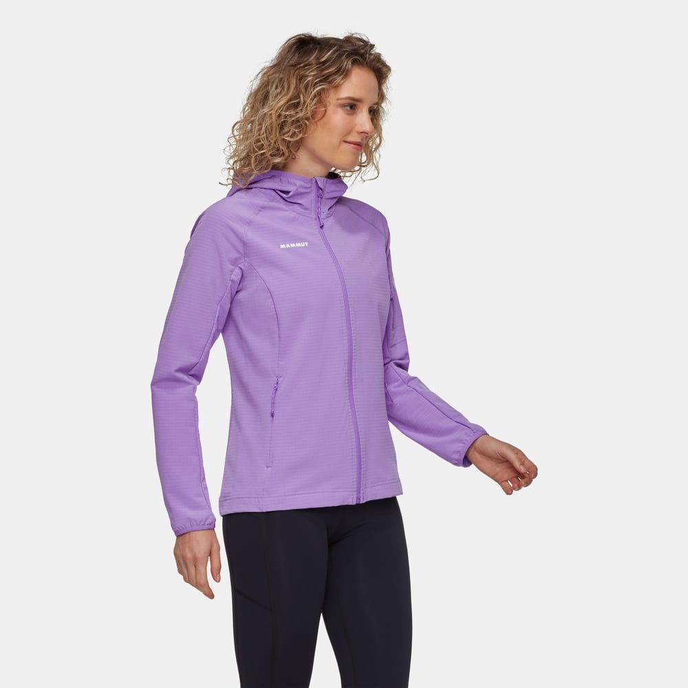 Madris Light ML Hooded Jacket Women in lavandin - detail view 3