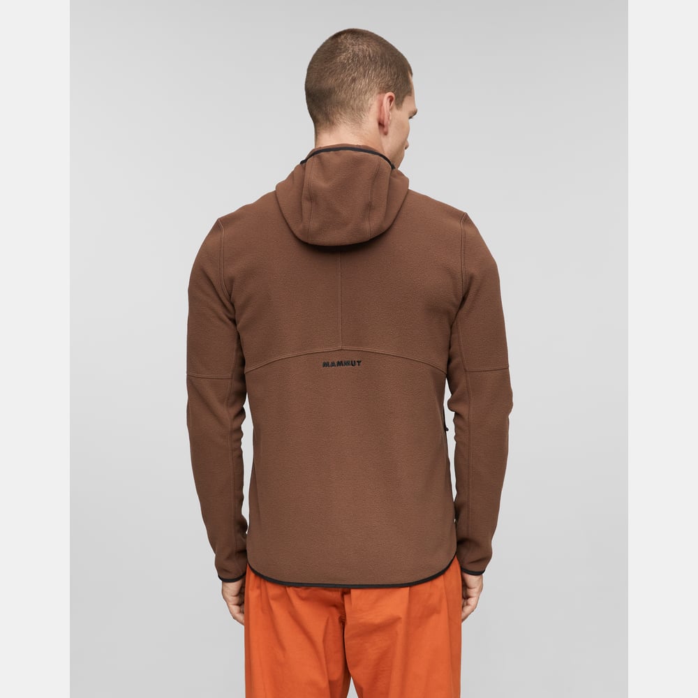 Tamaro ML Hooded Jacket Men in soil-black - detail view 2
