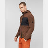 Tamaro ML Hooded Jacket Men in soil-black - detail view 3