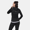 Taiss ML Hooded Jacket Women in black - detail view 2