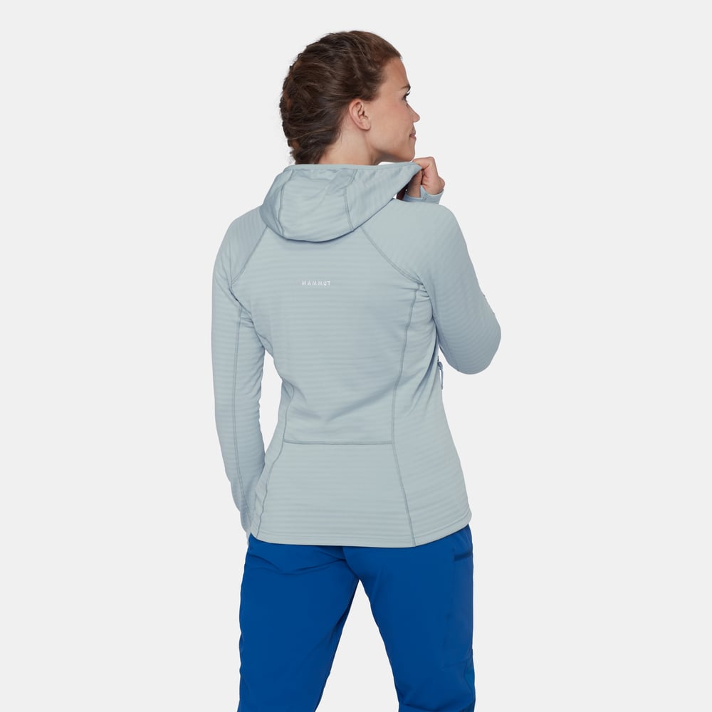 Taiss ML Hooded Jacket Women in nebla - detail view 2