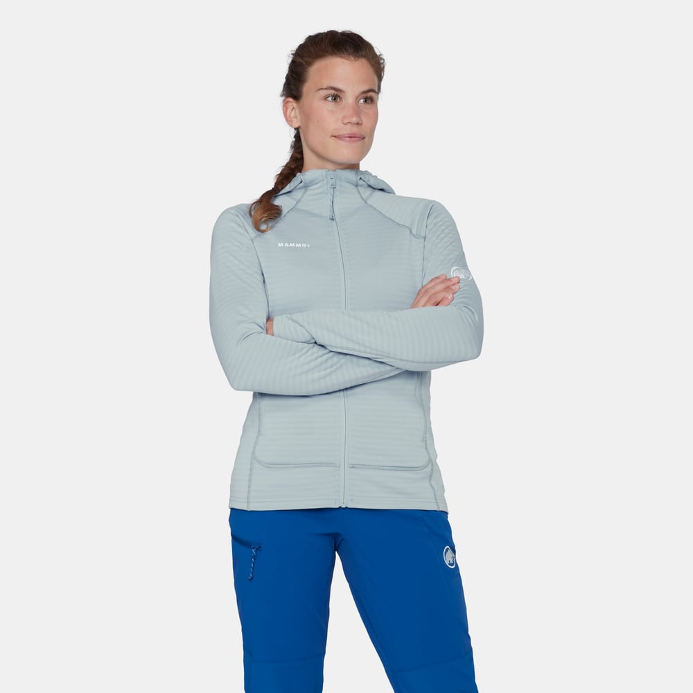 Taiss ML Hooded Jacket Women in nebla - detail view 1