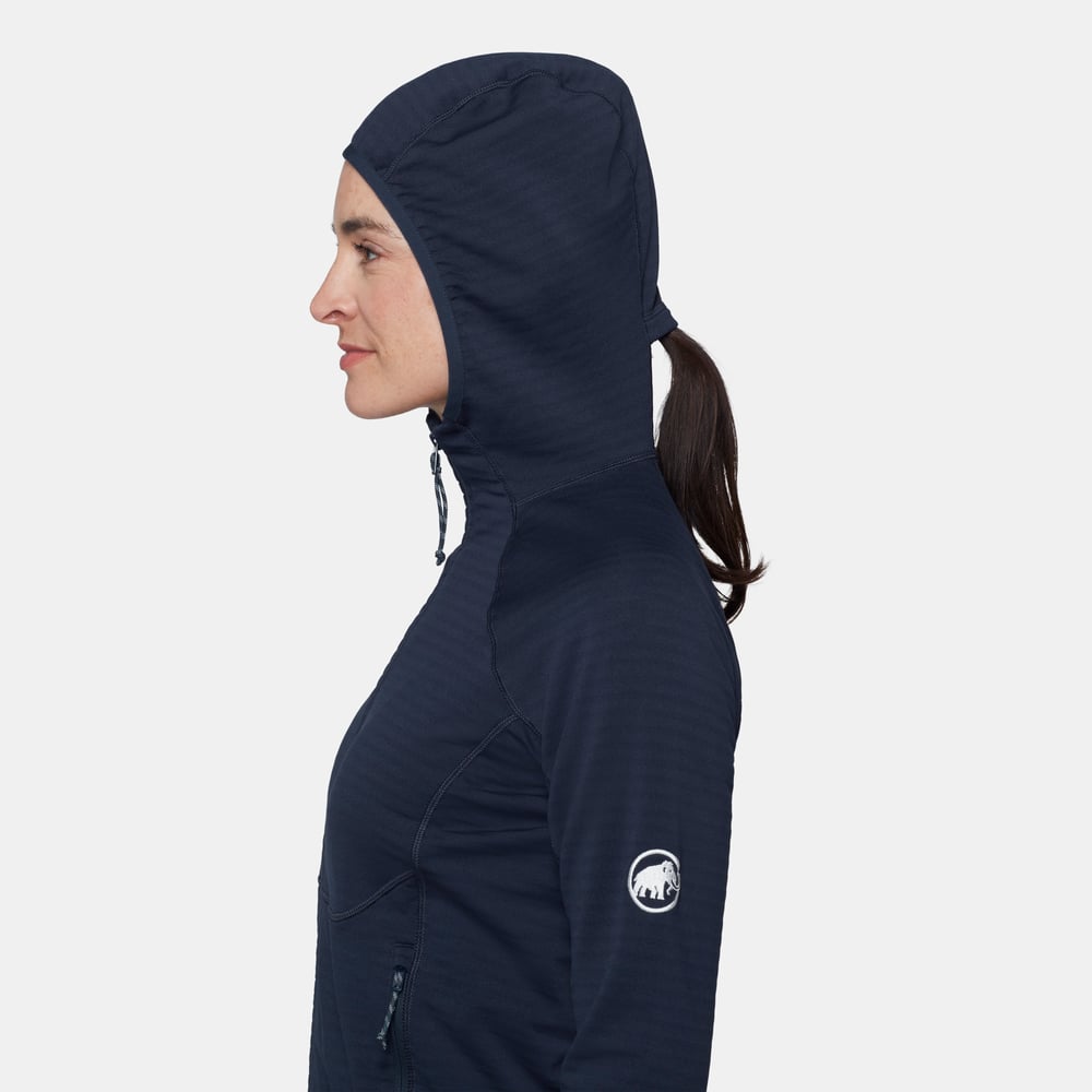 Taiss ML Hooded Jacket Women in marine - detail view 5
