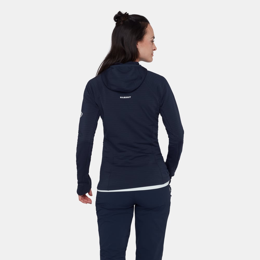 Taiss ML Hooded Jacket Women in marine - detail view 2