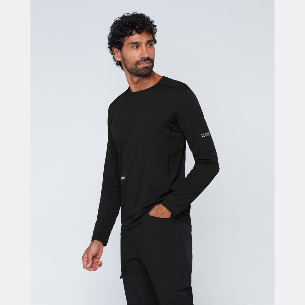 Eiger Nordwand FL Longsleeve Men in black - detail view 3