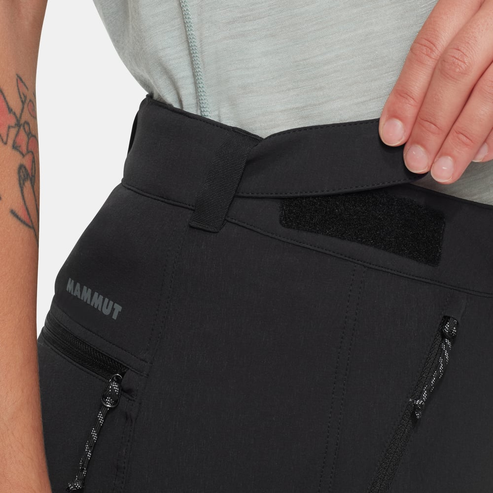 Runbold IV Zip Off Pants Women in black - detail view 5