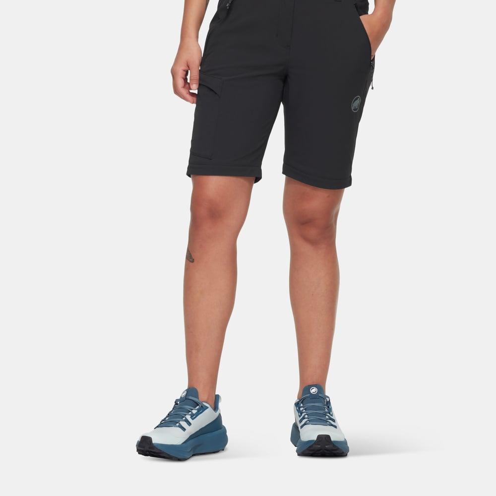 Runbold IV Zip Off Pants Women in black - detail view 7