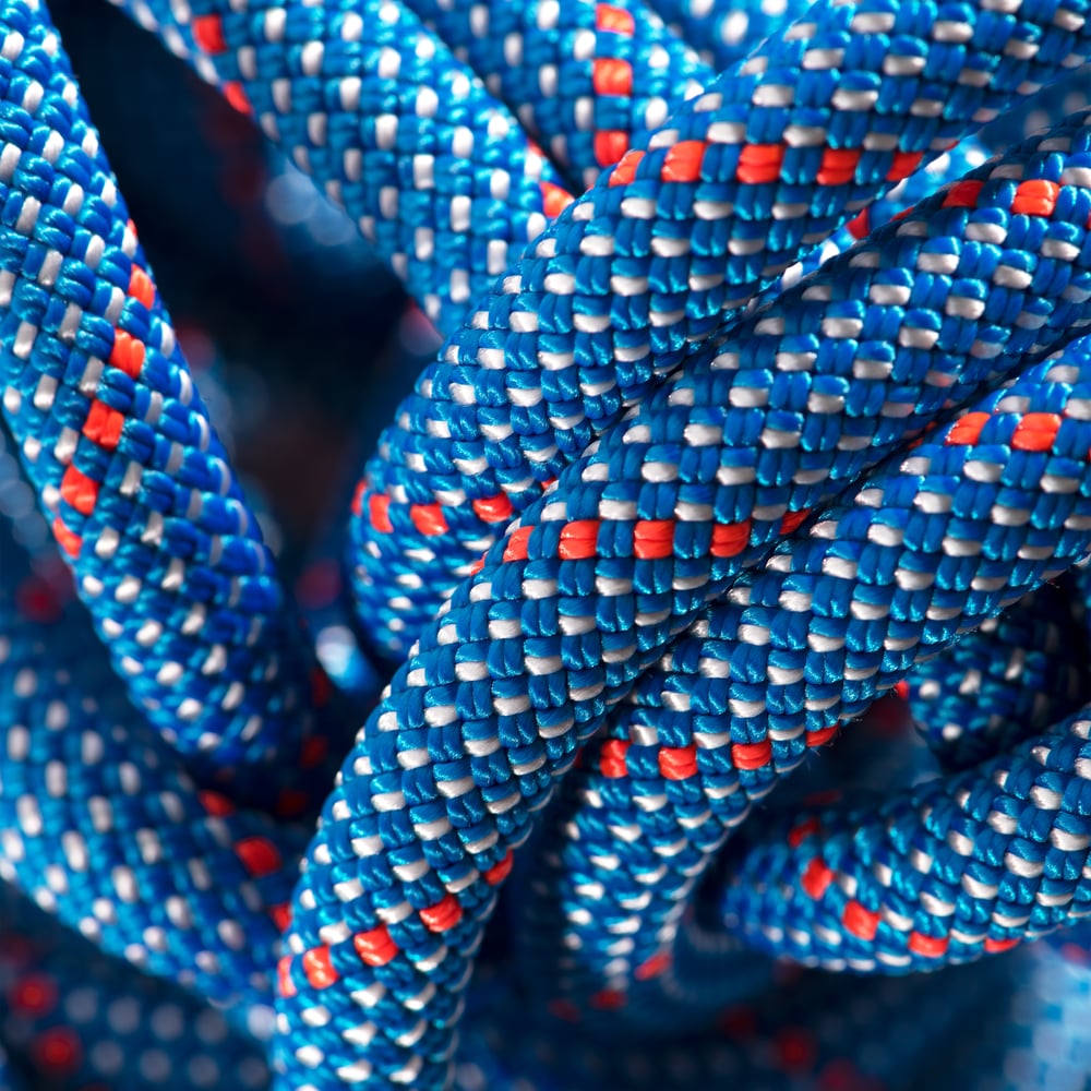 9.5 Crag Classic Rope 60m in blue-white - detail view 1